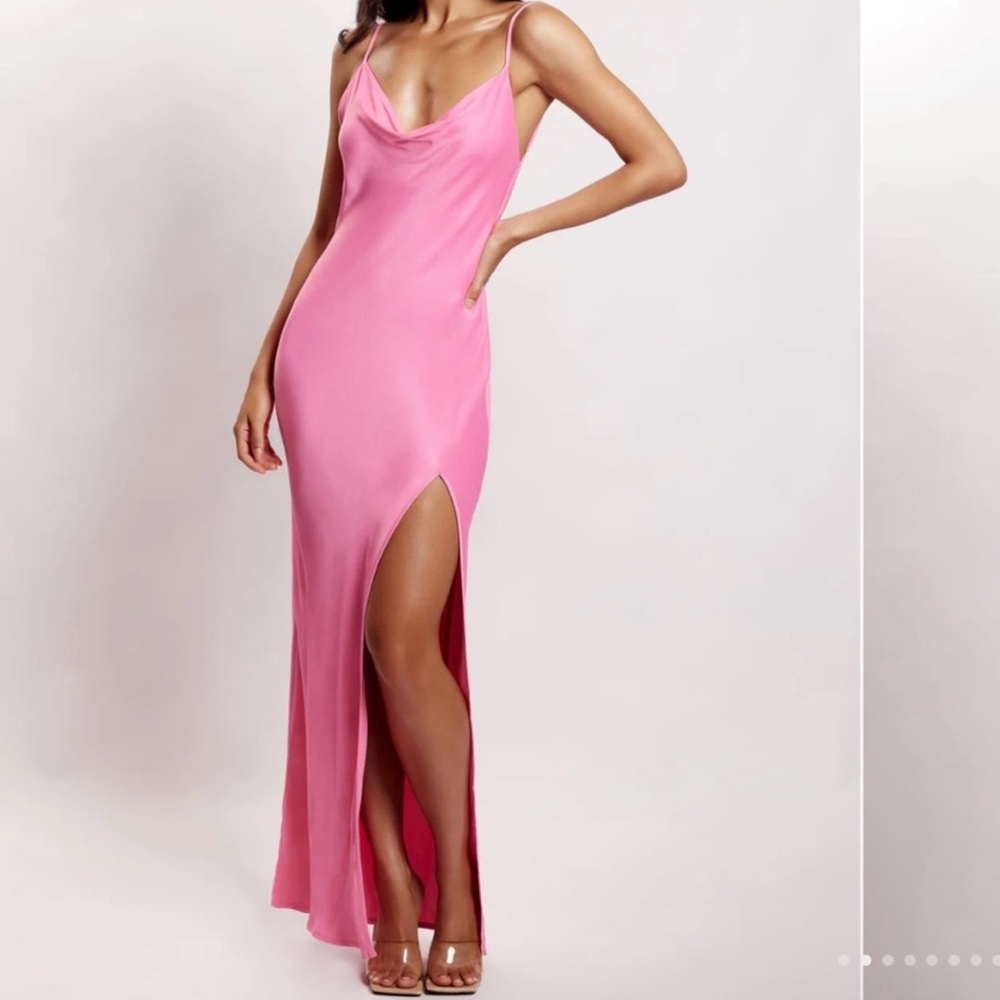 Meshki Deep Back Slip Dress